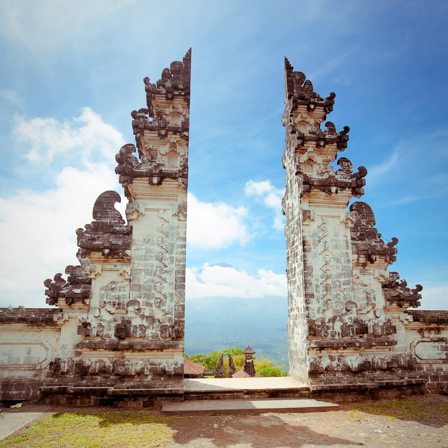 Pura Lempuyang temple. Bali, Indonesia