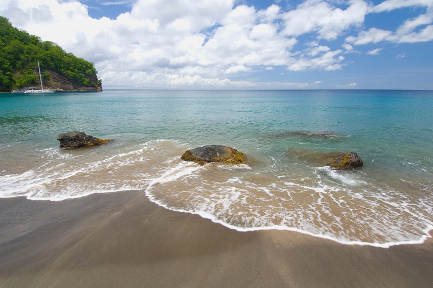 Tropical Beach-St. Lucia