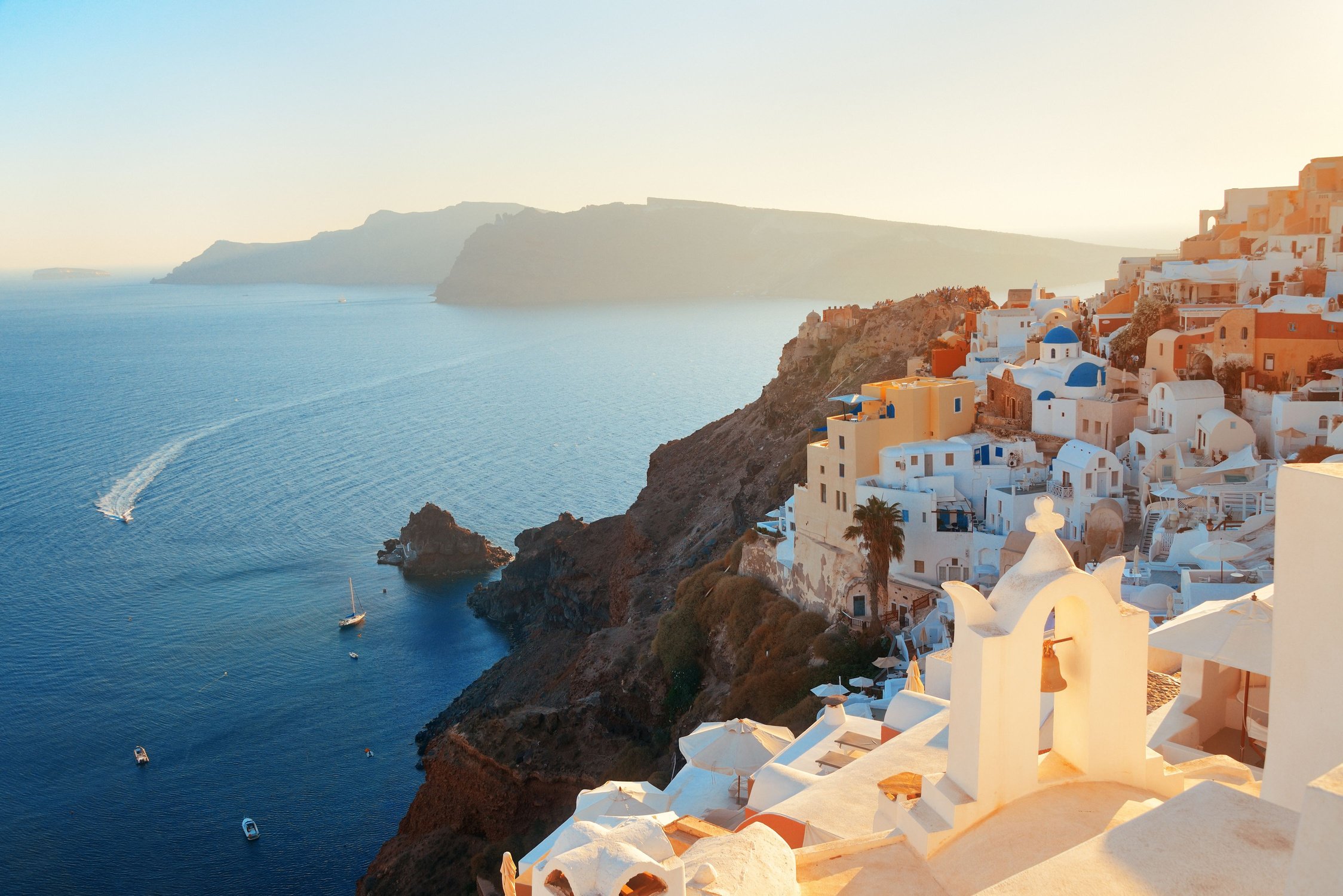 Santorini Skyline